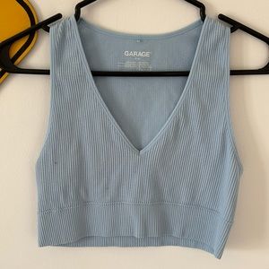 Camisole garage bleu pâle small